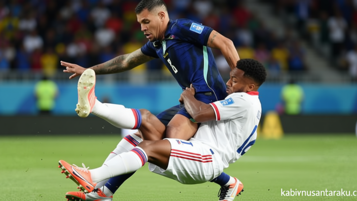 Foto: Brasil Tumbangkan Haiti – Kini Puncaki Grup C