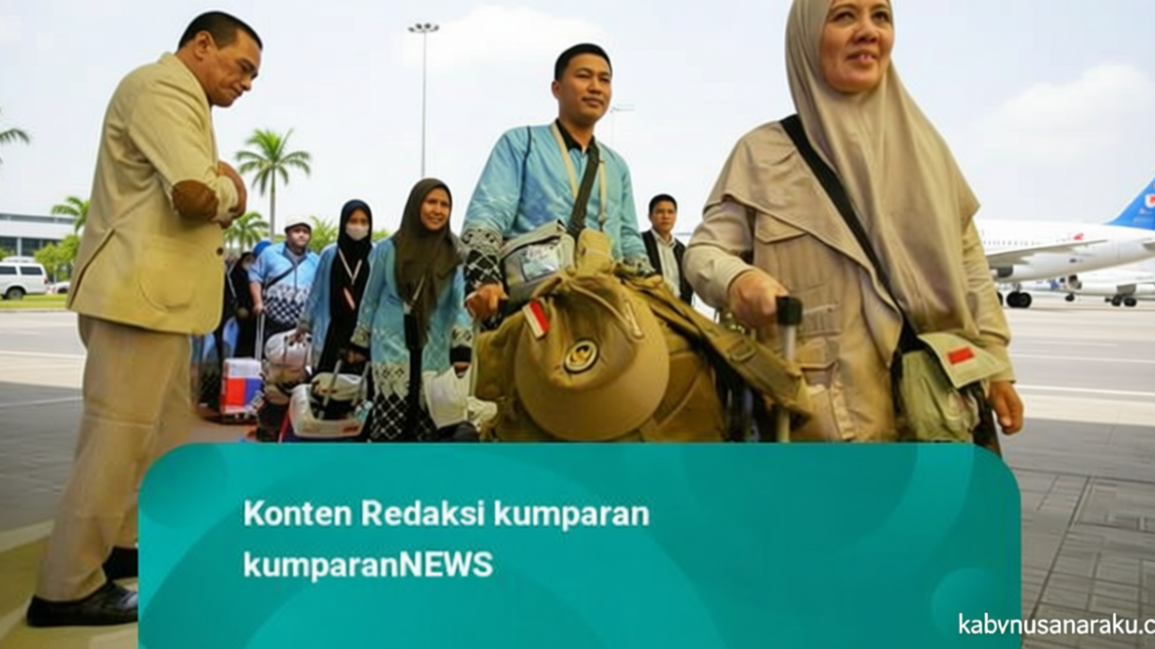 Important Visit: 90 Persen Jemaah Haji Telah Tiba di Indonesia