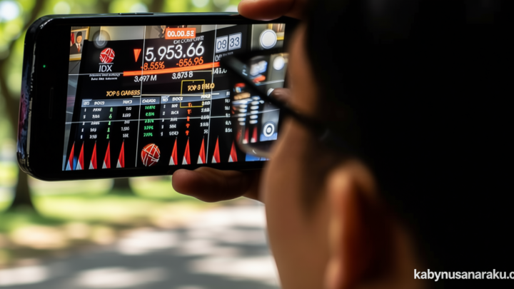 IHSG Sesi 1 Ditutup Anjlok ke Level 5.835,11 – Bursa Asia Juga Kompak Merah