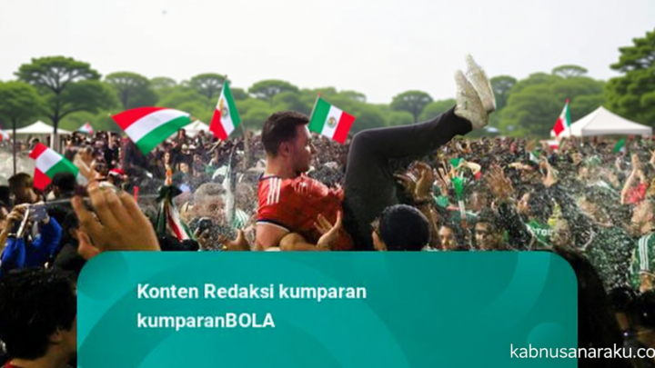 Foto: Euforia Meksiko Sambut Tiket 32 Besar Piala Dunia 2026