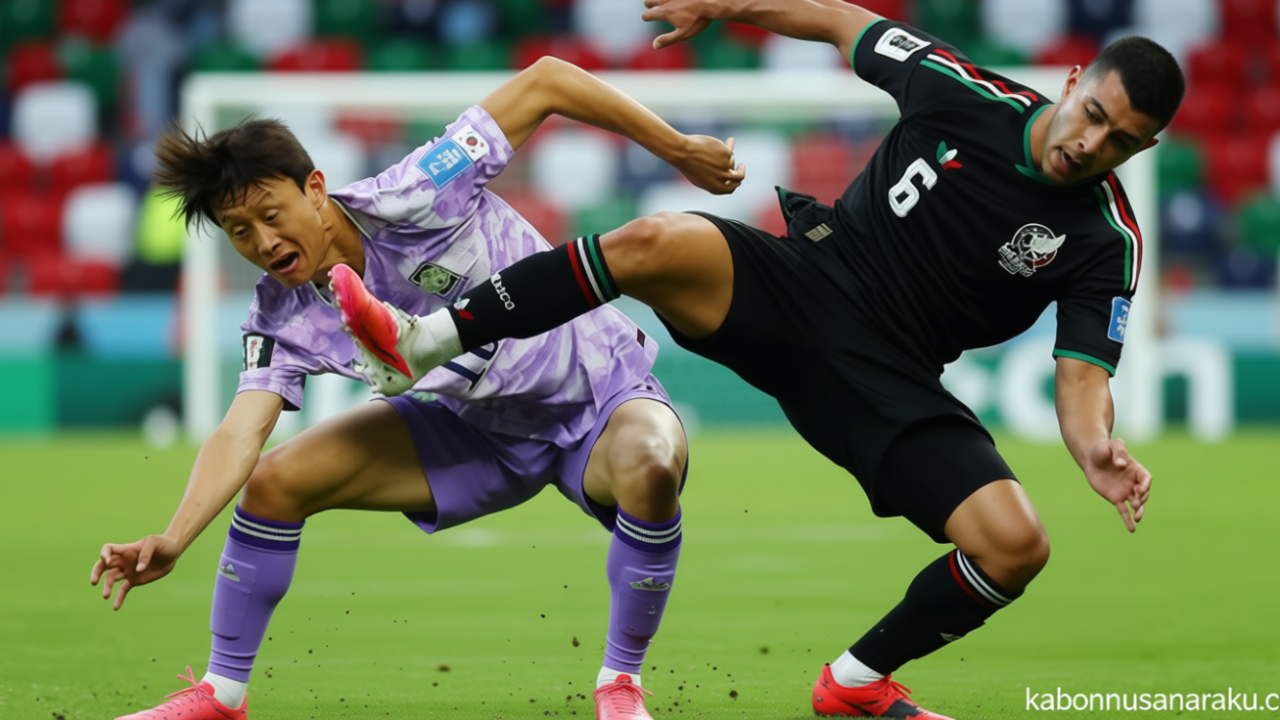 Foto: Tuan Rumah El Tri Maju ke Babak 32 Besar Usai Kalahkan Korea Selatan