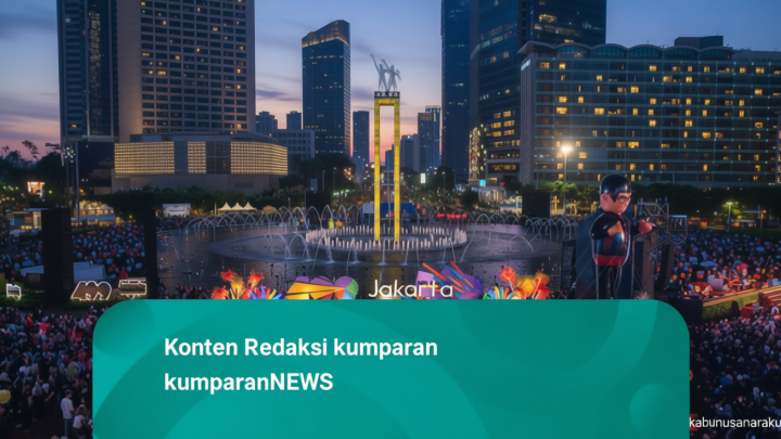 Important Visit: Foto: Lautan Manusia Padati Bundaran HI saat Malam Puncak HUT ke-499 Jakarta