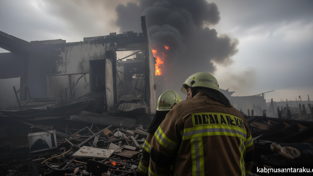 Balita di Maros Tewas Terbakar saat Ayah Nobar Piala Dunia