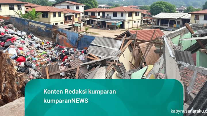 Cerita Pemilik Rumah Ambruk di Benhil: Sebelum Longsor Ada Pengerukan Kali