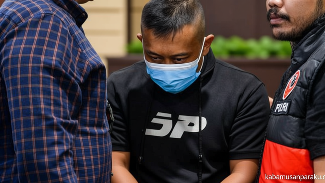 What Happened: Foto: Taufik Hidayat Digiring ke Polda Jabar