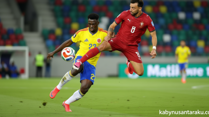Foto: Portugal Ditahan Imbang Kolombia di Piala Dunia 2026