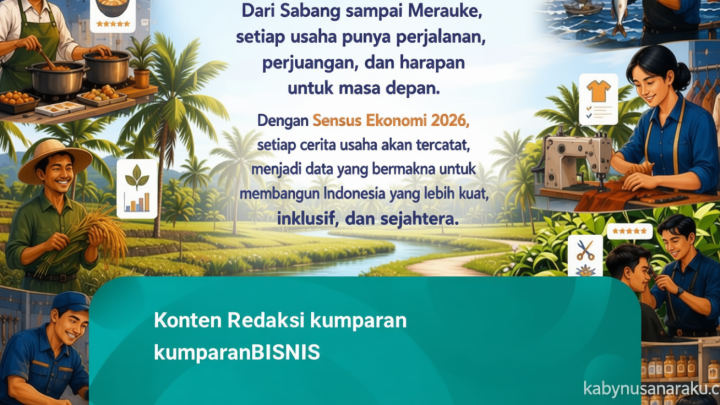 Key Strategy: Mengapa Usaha Online Didata dalam Sensus Ekonomi