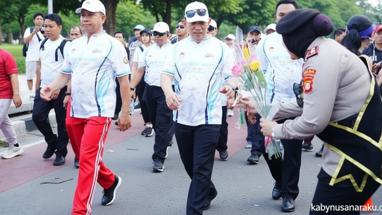 Visit Agenda: Gelar Pekan Olahraga, Kapolri: Terus Bersama Masyarakat Jelang Hari Bhayangkara