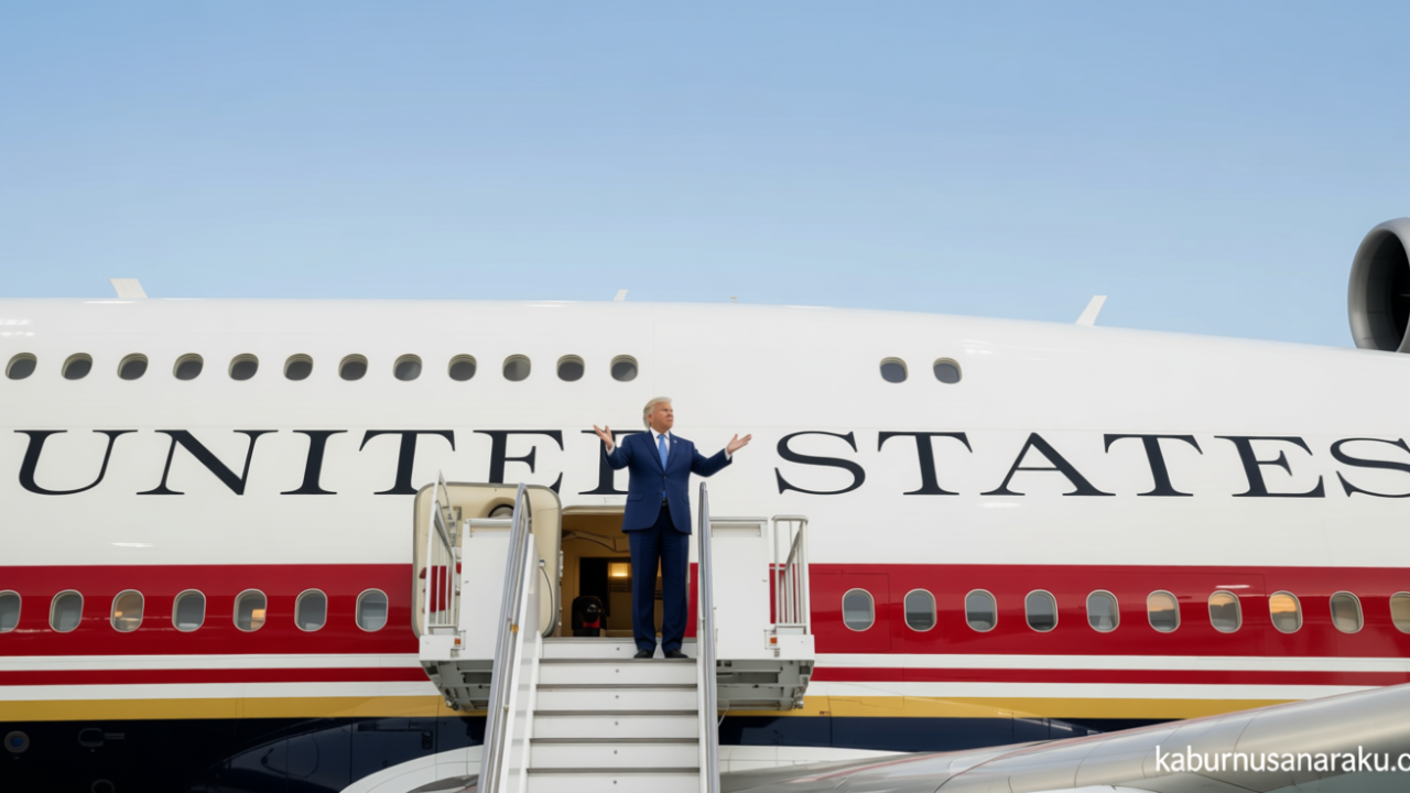 New Policy: Trump Pamer Air Force One Hadiah dari Qatar, Nilainya Capai Rp 7,13 T