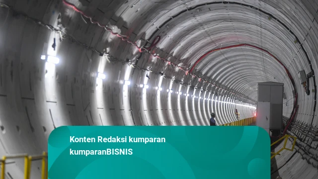 Visit Agenda: Terowongan Arah Utara Stasiun MRT Bundaran HI-Kota Selesai Dibangun