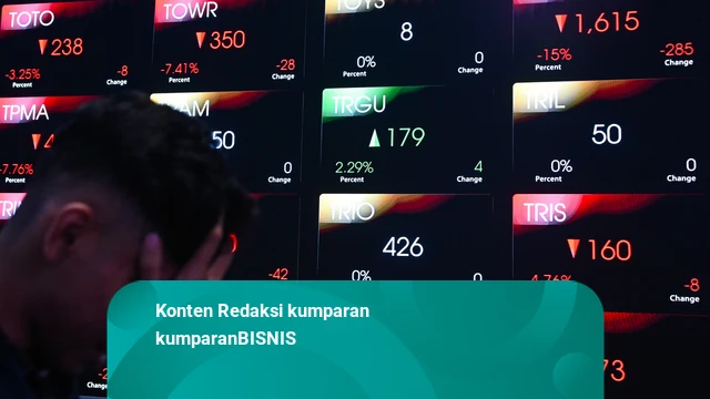 IHSG Sesi 1 Ditutup Menguat 0,55% ke Level 6.141