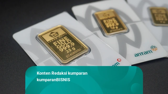 Harga Emas Antam Stabil Rp 2,65 Juta/Gram – Galeri24 Rp 2,63 Juta/Gram