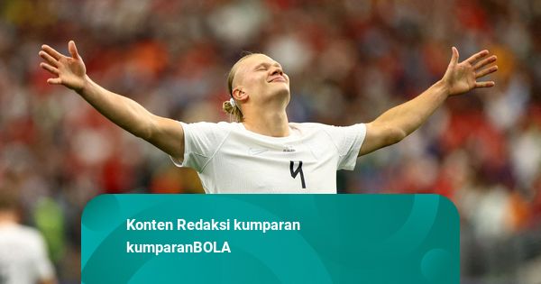 Foto: Erling Haaland Cetak Gol – Norwegia Tumbangkan Pantai Gading