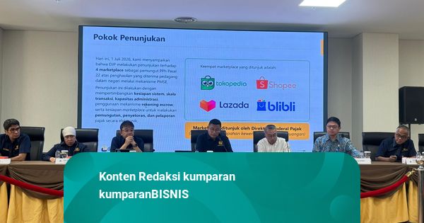 Latest Program: DJP Tunjuk 4 Marketplace Jadi Pemungut Pajak, Berlaku Efektif Mulai 1 Agustus