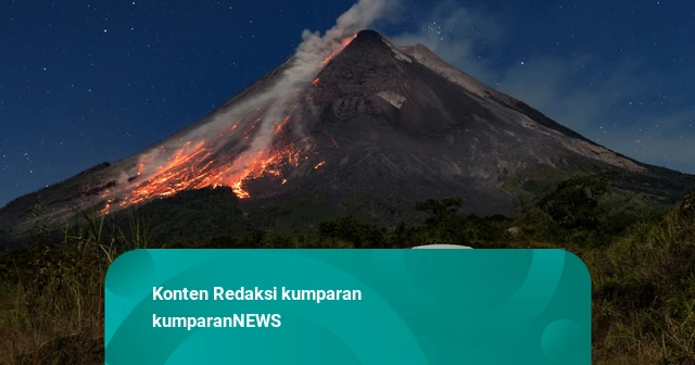 Ramai Pendaki Bagikan Foto Nostalgia Perubahan Puncak Gunung Merapi
