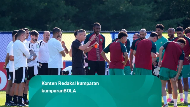 Foto: Maroko Matangkan Persiapan Hadapi Prancis di Piala Dunia 2026