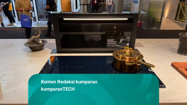 Visit Agenda: MODENA Pamer Pengisap Asap Kompor Canggih, Bisa Ngumpet di Bawah Meja