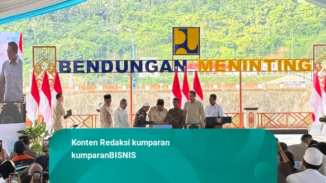 Pemerintah Resmikan Lima Bendungan – Topang Produksi Padi 720 Ribu Ton per Tahun
