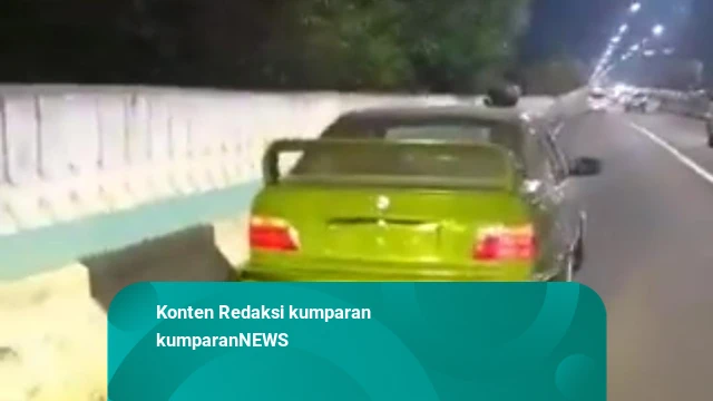 Mobil BMW Sudah 2 Hari Parkir di JLNT Antasari – Berujung Diangkut Dishub