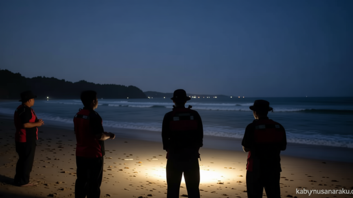 Important Visit: Bocah 8 Tahun Hilang Terseret Ombak di Pantai Goa Cemara, Bantul