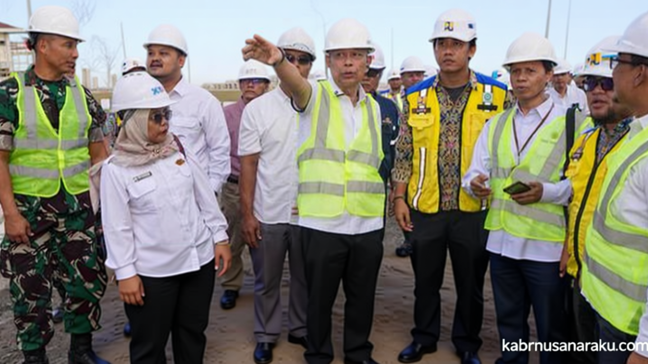 Historic Moment: Wamensos Tinjau Pembangunan Sekolah Rakyat Permanen Kulon Progo, Progres 90%