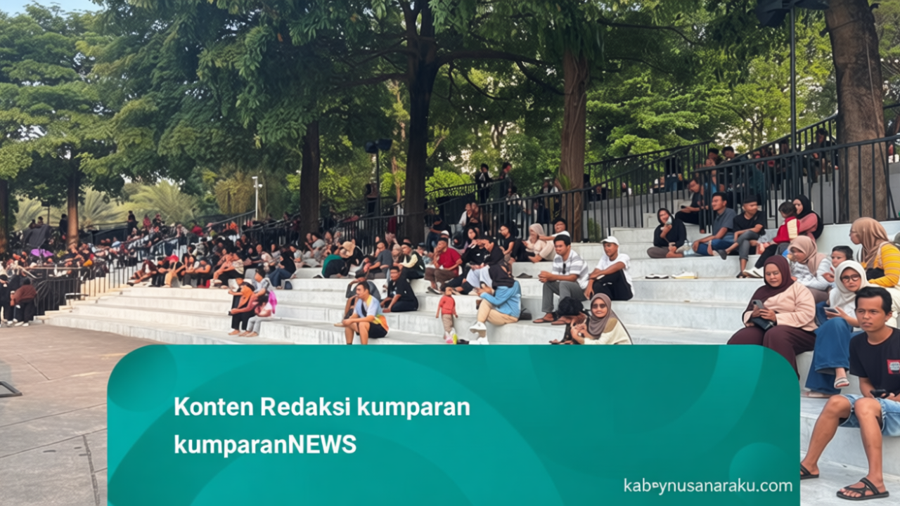 New Policy: Cerita Warga Rela Nobar Final Pildun di Lapangan Banteng: Besok Mungkin Ngantuk