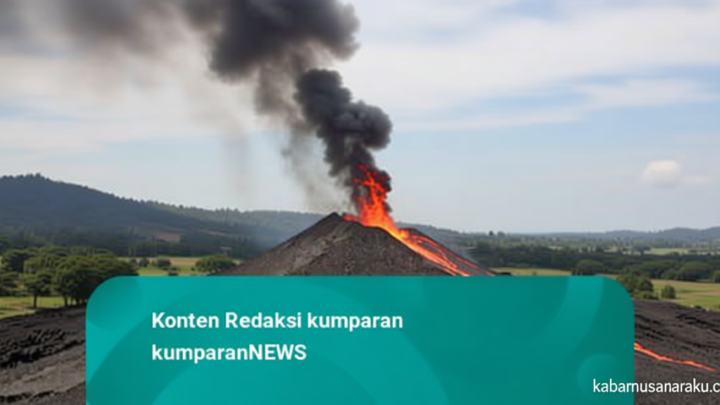 Gunung Merapi Semburkan Guguran Awan Panas Sejauh 1,7 Km