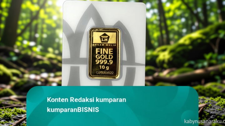 Emas Awal Pekan Stagnan: Antam Rp 2,67 Juta/Gram – di Galeri24 Rp 2,64 Juta