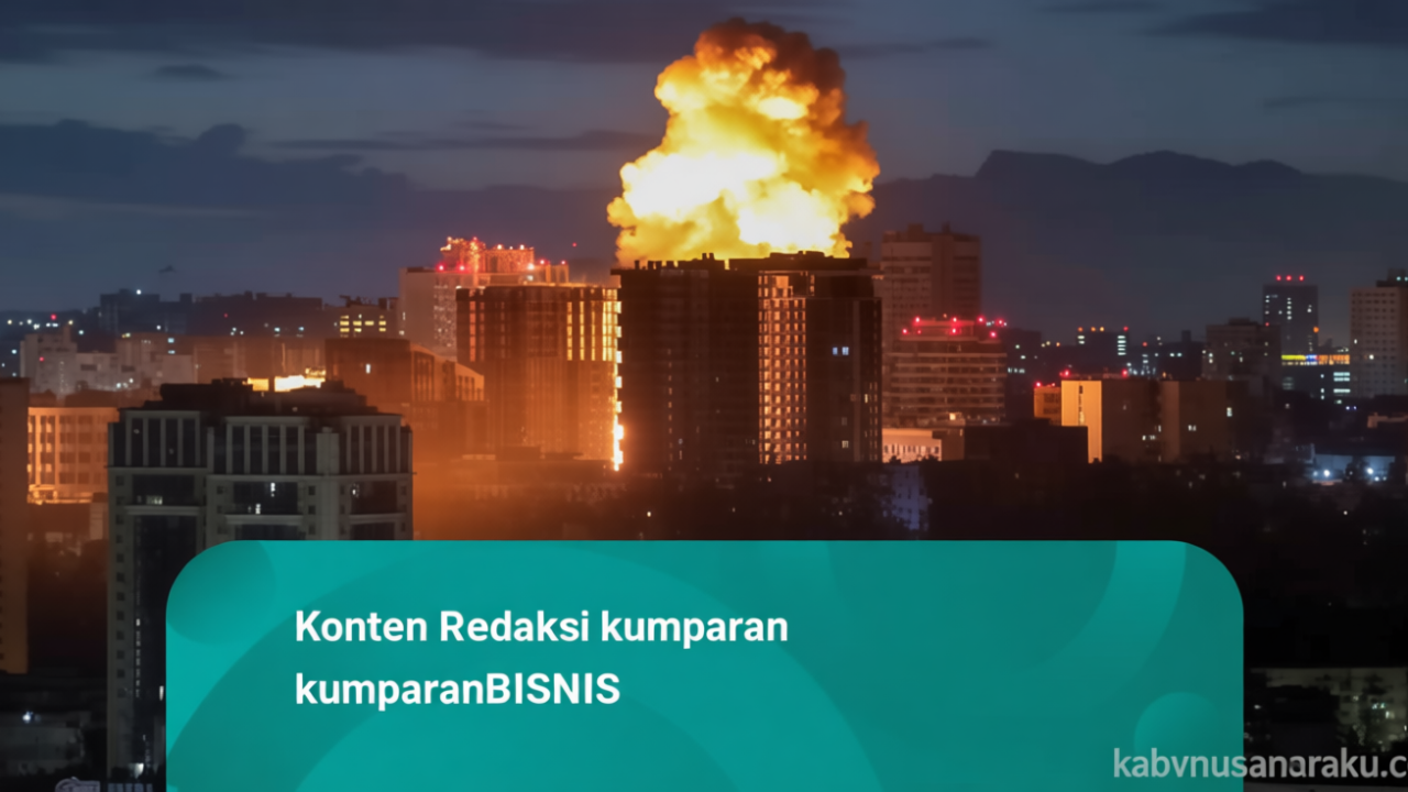 Ukraina Serang Terminal Minyak Rusia – Moskow Balas Gempur Fasilitas Gas Ukraina