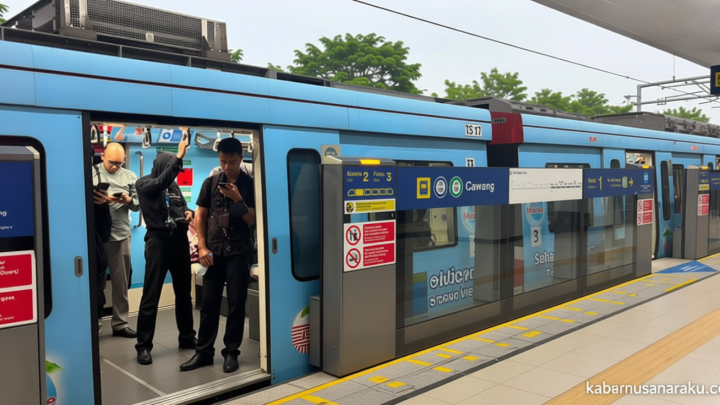 LRT Jabodetabek Sempat Gangguan di Cawang: Terdengar Suara Kencang, KAI Periksa