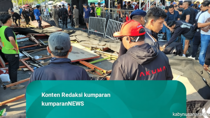 Korban Luka Ambruknya Tribun VIP Kejurnas Drift di Purwokerto Bertambah 83 Orang