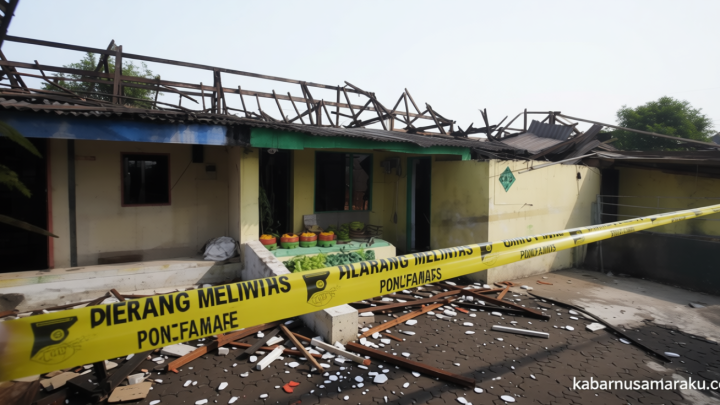 12 Rumah di Asrama Polisi Solo Terbakar, Tak Ada Korban Jiwa