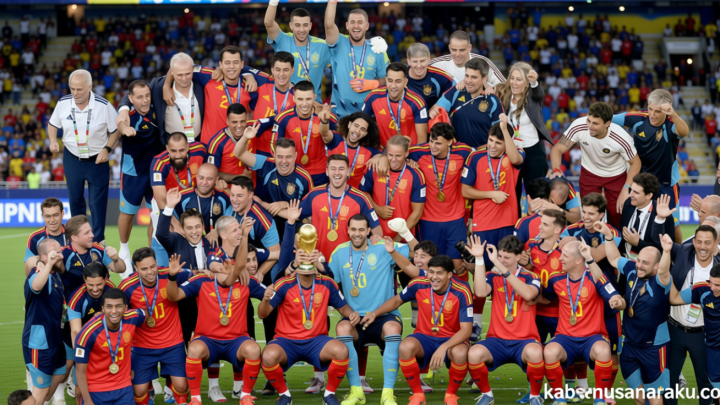 Tim Spanyol Kantongi Rp 895 M Usai Jadi Juara Piala Dunia 2026