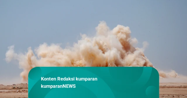 Pabrik Amunisi di Dekat Roma Meledak
