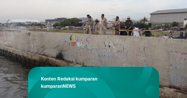 Pramono soal Rembesan Tanggul di Muara Baru: Tak Usah Khawatir Berlebihan