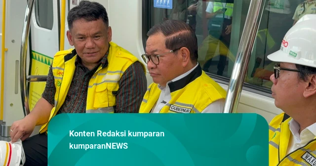Pramono: LRT Kelapa Gading-Manggarai Akan Diresmikan Prabowo Bulan Ini