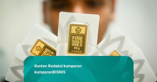 Harga Emas Antam Naik Rp 63 Ribu dalam Sepekan Jadi Rp 2,74 Juta per Gram
