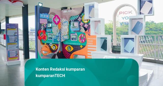 ASUS Pamer Laptop Vivobook 14 di JPM Dukuh Atas, Pengunjung Bisa Langsung Coba