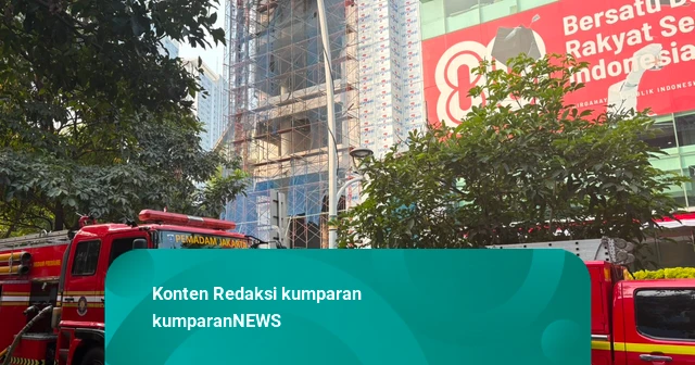 Kebakaran Gedung di Cikini Padam: Tak Ada Korban, Penyebab Diselidiki