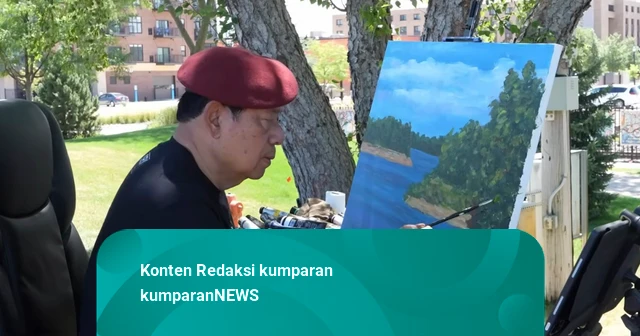 AHY Ungkap SBY Tetap Melukis saat Jalani Cek Kesehatan di AS