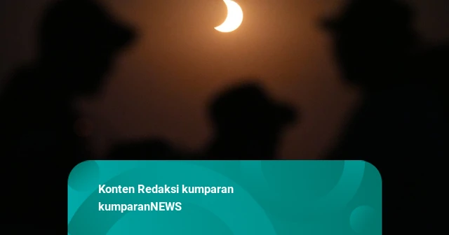 Siang Berubah Gelap: Warga Eropa Antusias Saksikan Gerhana Matahari Total