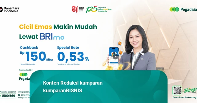 Cicil Emas Sekarang Lebih Mudah dan Praktis Lewat Aplikasi BRImo