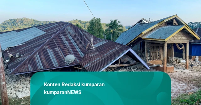Luluh Lantak NTT Imbas Gempa 7,7 M: Ratusan Rumah Rusak, Puluhan Orang Tewas