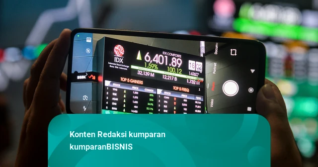 IHSG Dibuka Menguat 0,73% Tembus 6.448, Rupiah Melemah ke Rp 17.850 per Dolar AS