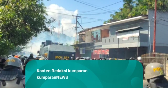 Sempat Ricuh, Demo di Sentani Papua Telah Kondusif: Ada 10 Polisi Terluka