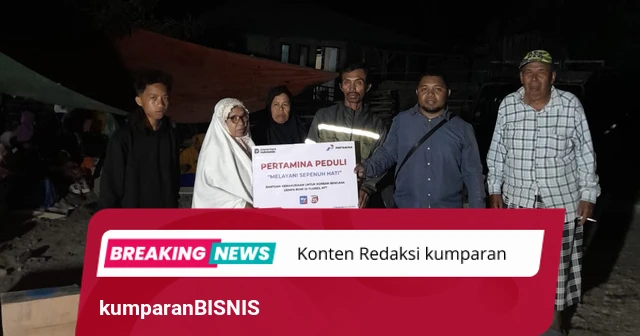 Pertamina Patra Niaga Salurkan Bantuan hingga Penerangan untuk Korban Gempa NTT