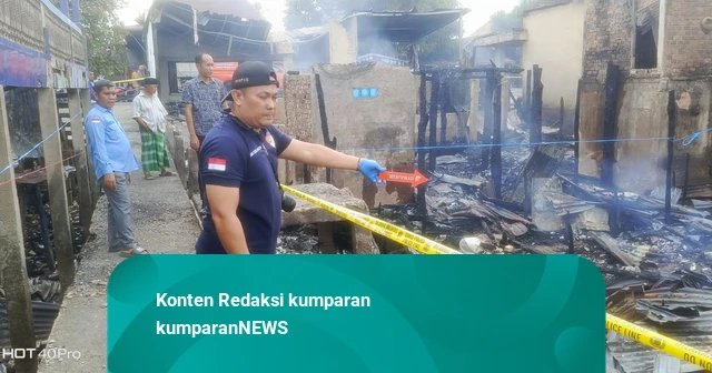 Kalah Judol, Pria di Ogan Ilir Bakar Rumahnya, Lalu Merembet ke 5 Rumah Lain