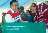 Dirut Pertamina Pimpin Upacara HUT RI & Salurkan Bantuan ke Korban Gempa Flores
