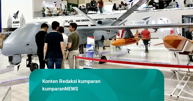 Drone Anka TNI AU Ternyata ‘Intai’ Demo Udara di Atas Istana Siang Tadi