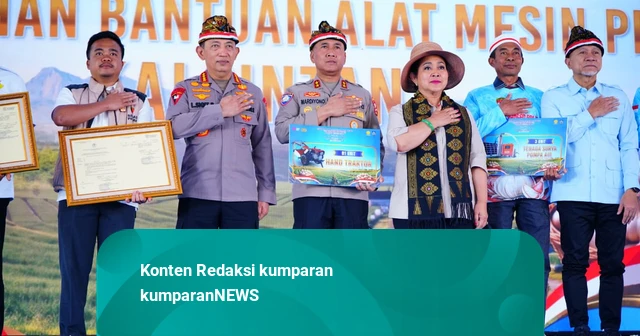Raih MURI, Kapolri-Ketua Komisi IV Tanam Bawang Serentak di 279 Hektare Lahan